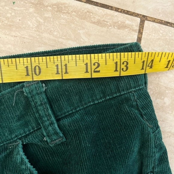 Levi’s Vintage 60s 70s White Tab Green Corduroy Flare Bell Bottom Jeans 28x31 - Picture 5 of 16